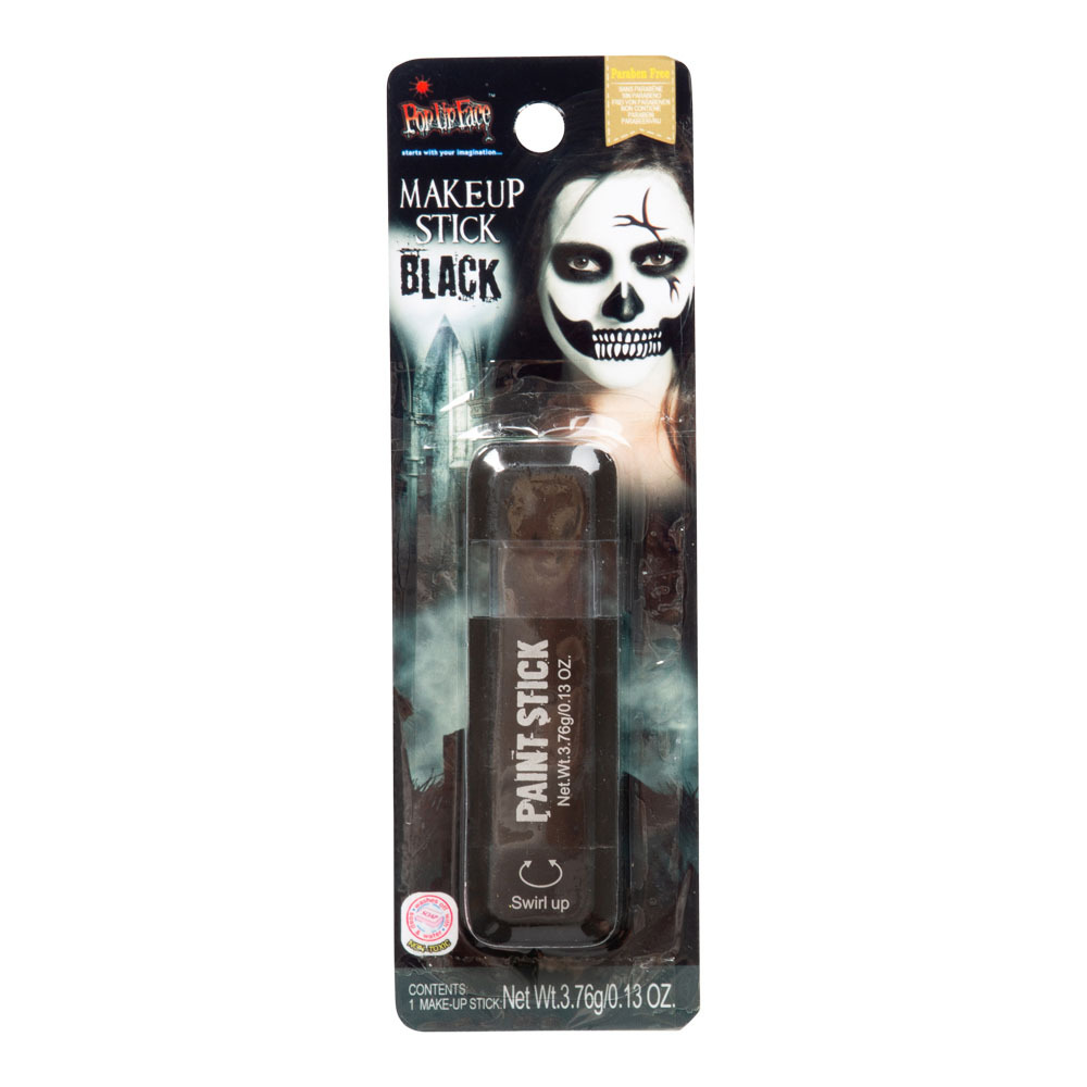 Sort Ansigtsfarve Stift til Halloween – Festkassen