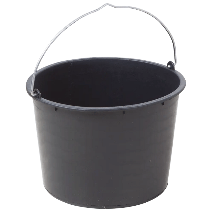 Sort Plastspand - 20 L til gode priser hos PartyVikings.dk