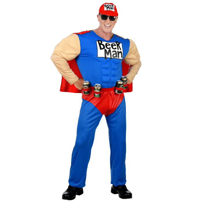 Super Beer Man Kostume til Festen
