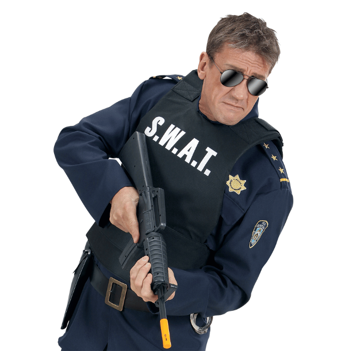 Swat Vest - En Størrelse til Festen!