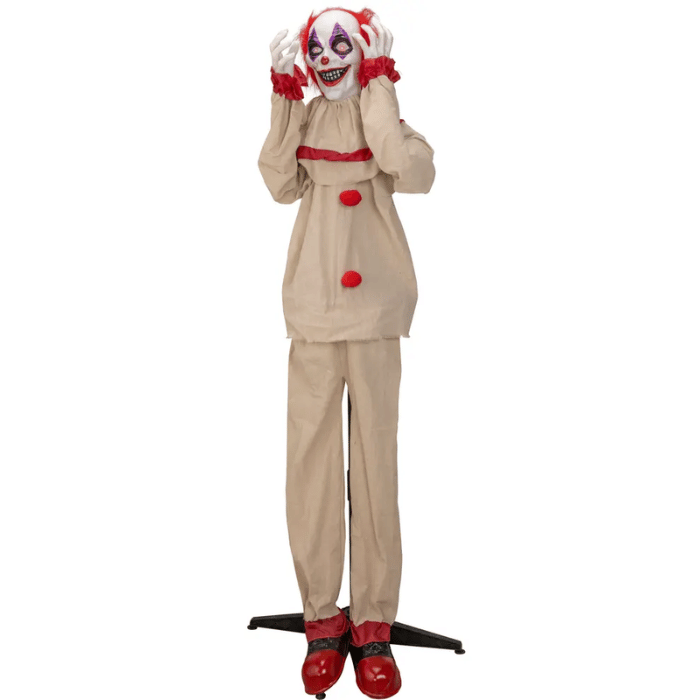 Skræmmende Klovn med Lyd og Lys - Perfekt til Halloween!